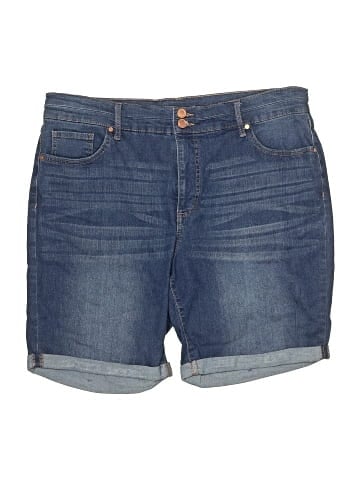 Code Bleu Denim Shorts (view 1)