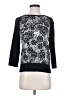 Ann Taylor 100% Polyester Paisley Black Pullover Sweater Size S - photo 1