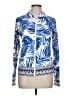 Tommy Bahama Print Blue Track Jacket Size L - photo 1