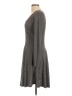ModCloth Stripes Gray Casual Dress Size L - photo 5