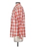 Ariat Plaid Orange Long Sleeve Button-Down Shirt Size S - photo 5