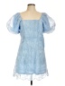 Very J 100% Polyester Blue Cocktail Dress Size L - photo 1