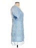 Very J 100% Polyester Blue Cocktail Dress Size L - photo 4