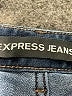 Express Jeans Solid Blue Jeans Size 6R - photo 7
