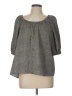 Nordstrom Gray 3/4 Sleeve Blouse Size L - photo 1