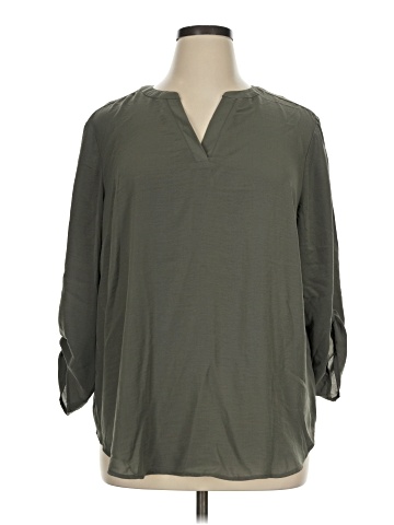 Maurices 3/4 Sleeve Blouse (view 1)