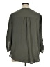 Maurices 100% Polyester Green 3/4 Sleeve Blouse Size 1X - photo 2