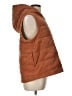 Hem & Thread 100% Polyester Brown Faux Fur Vest Size L - photo 4