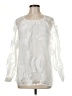 Alfani Ivory Long Sleeve Blouse Size M - photo 1