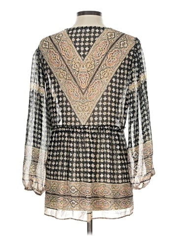 Rose + Olive 3/4 Sleeve Blouse (view 2)