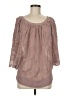 Cream Pink Pullover Sweater Size M - photo 1