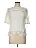 Superdry 100% Viscose Ivory Short Sleeve Top Size L - photo 1