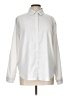 Papaya Solid Silver Long Sleeve Button-Down Shirt Size L - photo 1
