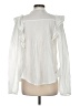 Gap 100% Cotton Ivory Long Sleeve Blouse Size M (tall) - photo 2
