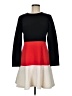 Lisa Perry Color Block Red Casual Dress Size 6 - photo 1