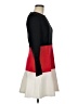 Lisa Perry Color Block Red Casual Dress Size 6 - photo 4