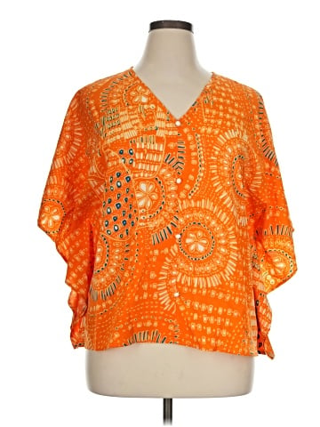 Unbranded Short Sleeve Blouse (view 1)