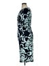 Connected Apparel Paisley Teal Cocktail Dress Size 14 - photo 5