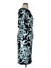 Connected Apparel Paisley Teal Cocktail Dress Size 14 - photo 4