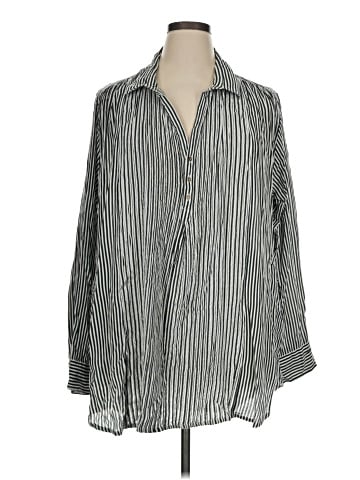 Natural Life Long Sleeve Blouse (view 1)