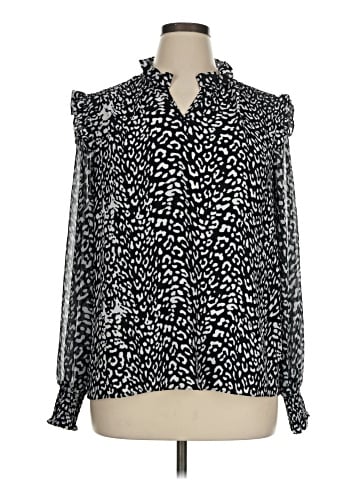 Fever Long Sleeve Blouse (view 1)