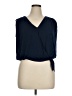 Amour Vert Blue Sleeveless Blouse Size XL - photo 1