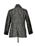 Ann Taylor LOFT Houndstooth Gray Coat Size 14 - photo 2