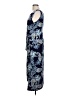 Robbie Bee Paisley Blue Casual Dress Size L (petite) - photo 5