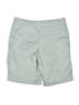 Under Armour 100% Polyester Solid Blue Khaki Shorts Size 8 - photo 2