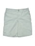 Under Armour 100% Polyester Solid Blue Khaki Shorts Size 8 - photo 1
