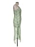 No Comment Chevron-herringbone Green Cocktail Dress Size M - photo 4