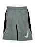 Nike 100% Polyester Color Block Green Athletic Shorts Size L (kids) - photo 1