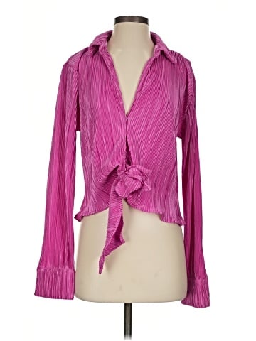 Lulus Long Sleeve Blouse (view 1)