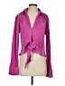 Lulus 100% Polyester Pink Long Sleeve Blouse Size S - photo 1