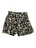 H&M Animal Print Gold Shorts Size 6 - photo 1