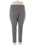 Nine West Houndstooth Gray Casual Pants Size XXL - photo 1