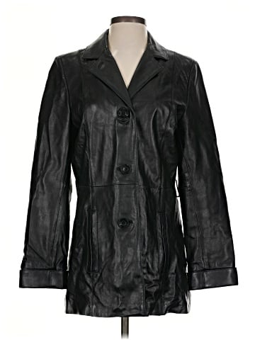 Wilsons Leather Raincoat (view 1)