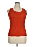 Joseph A. Orange Sleeveless Top Size XL - photo 1