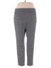 SOHO Apparel Ltd Houndstooth Gray Casual Pants Size 2X - photo 1