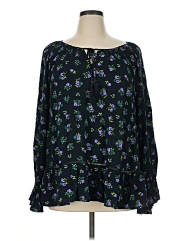 Avenue Long Sleeve Blouse (view 1)