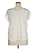 papermoon designed exclusively for Stitch Fix Silver Short Sleeve Top Size XL - photo 2