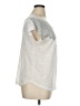 papermoon designed exclusively for Stitch Fix Silver Short Sleeve Top Size XL - photo 4