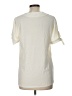 ModCloth 100% Polyester Ivory Short Sleeve Blouse Size L - photo 2