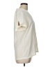 ModCloth 100% Polyester Ivory Short Sleeve Blouse Size L - photo 4