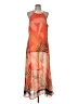 Assorted Brands Tropical Orange Casual Dress Size M - photo 1