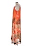 Assorted Brands Tropical Orange Casual Dress Size M - photo 5