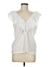 Ann Taylor LOFT White Sleeveless Blouse Size M - photo 1