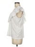 Ann Taylor LOFT White Sleeveless Blouse Size M - photo 5