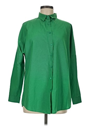 Big Dart Long Sleeve Blouse (view 1)