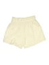 Zobha Solid Ivory Athletic Shorts Size M - photo 2